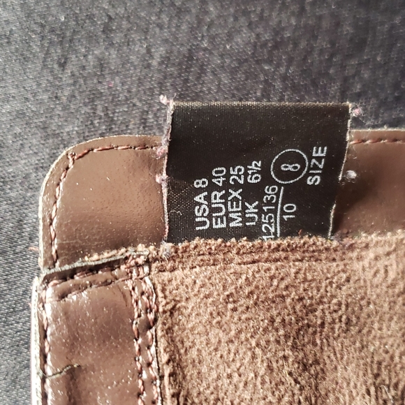 Comfort Plus Brown Ankle Boots - Picture 5 of 6